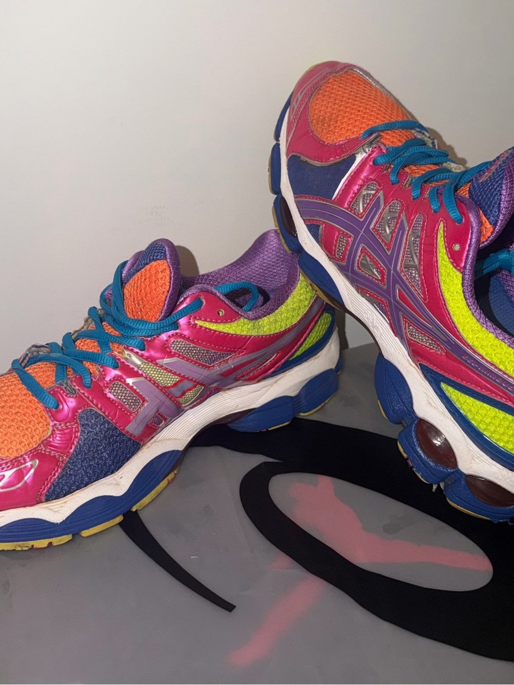 🎨👟🎨 Asics Gel-Kayano Fruity Pebbles Colored Running Shoes